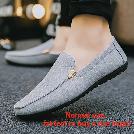 Men’s Stylish Slip-On Canvas Loafers