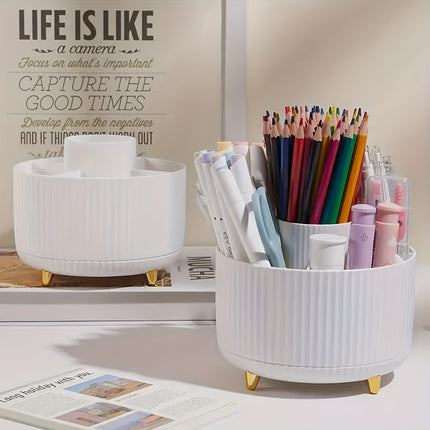 360° Rotating Desk Organizer