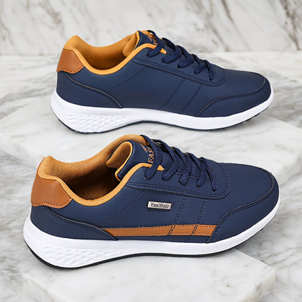 VanWeir Men’s Plus Size Casual Running Sneakers