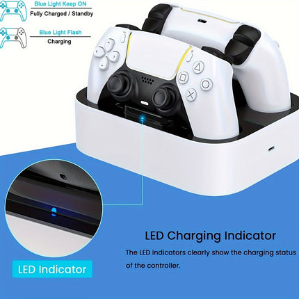 Fast Charging Dock for PS5 Controller – Quick & Safe