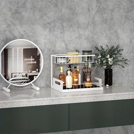 Double-Layer Pull-Out Under Sink Organizer