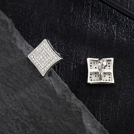 KRKC&CO Luxury Hip Hop Stud Earrings