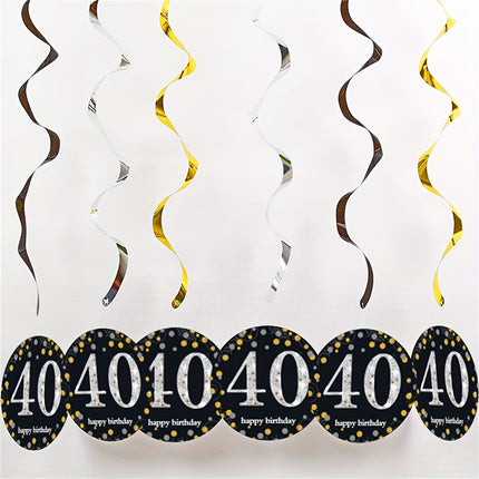 18th Birthday Swirls – Glam Up the Ceiling!