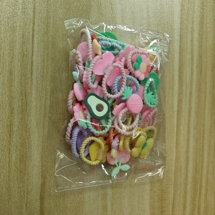 40-60pcs Cartoon Girl Headband Set