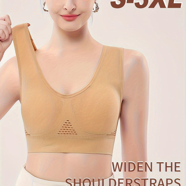 Seamless Sports Bra with Pads
