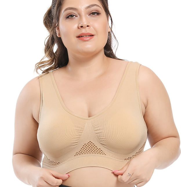Plus Size Seamless Sports Bra