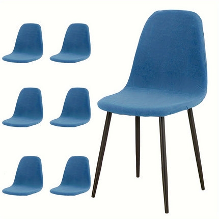Waterproof Milk Fiber Chair Covers - Set of 4/6