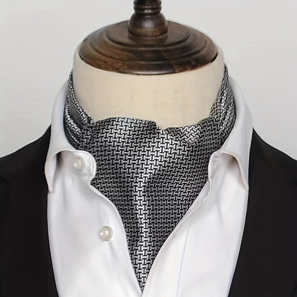 Retro Men’s Double-Sided Shirt Scarf