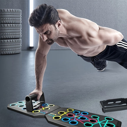 30-Hole Pushup Stands for Core Strength & Abdominal Training
