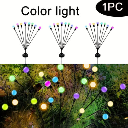 Solar Firefly Lights - Enchanting Glow for Gardens