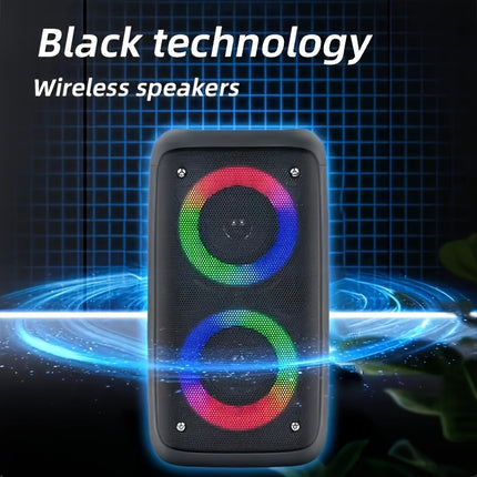 Portable Boombox with Subwoofer