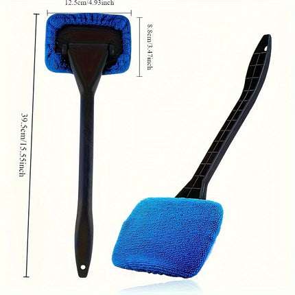 Car Window Cleaning Brush – Anti-Fog & Dust-Free