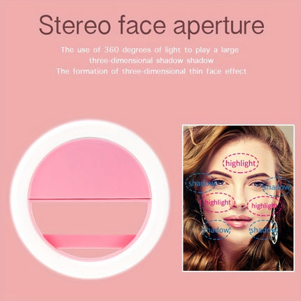 LED Selfie Ring Light – Perfect for Photos & Makeup!