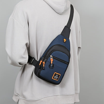 Men's Waterproof Crossbody Chest Bag