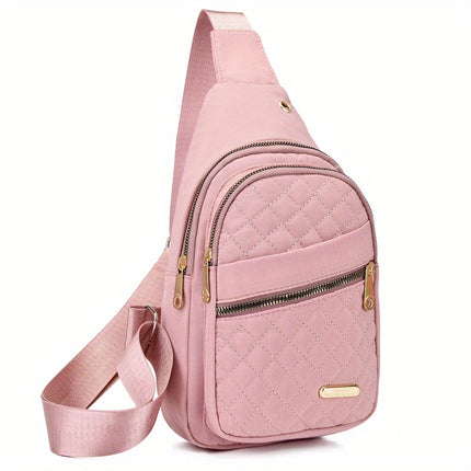 Quilted Casual Chest Bag