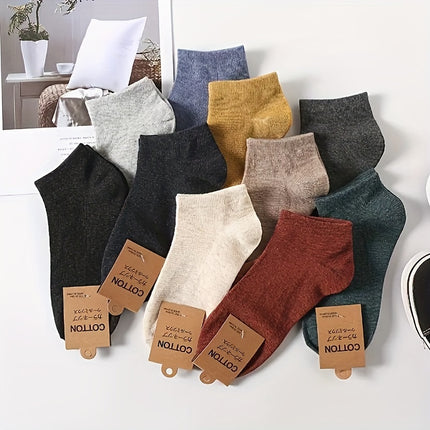 Men's Comfortable Low-Cut Ankle Socks