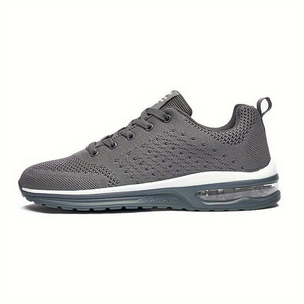 Men’s Trendy Woven Knit Running Shoes