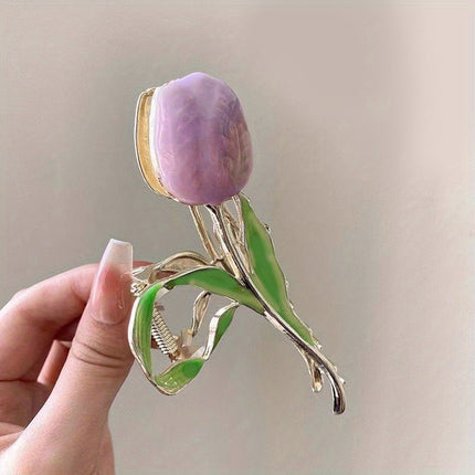 Fairy Tulip Hair Claw Clip