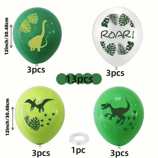 Dinosaur Balloon Set – Roar into the Ultimate Jurassic Party!