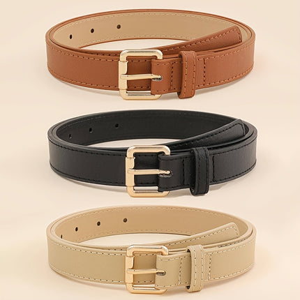 Chic PU Leather Belt
