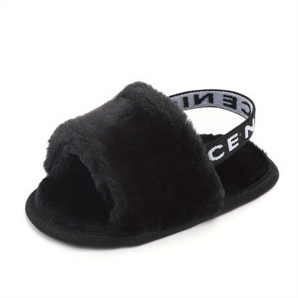 Baby Girl's Cute Toddler Learning Shoes