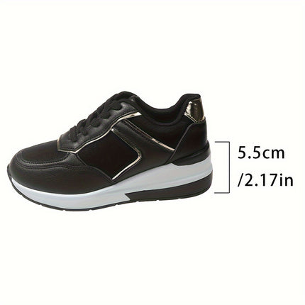 Men's White Platform Sneakers