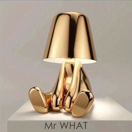 Golden Thinker LED Table Lamp with USB & Touch Control