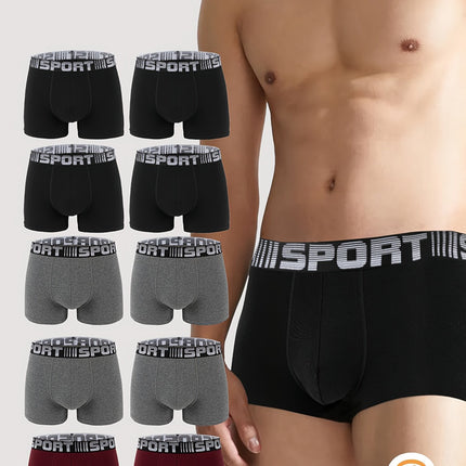 Men's Cotton Stretch Boxer Set
