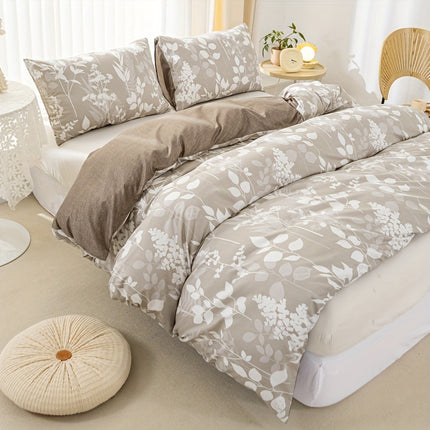 Classic Retro Floral Duvet Cover Set - 3pcs