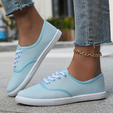 Women's Solid Color Canvas Shoes