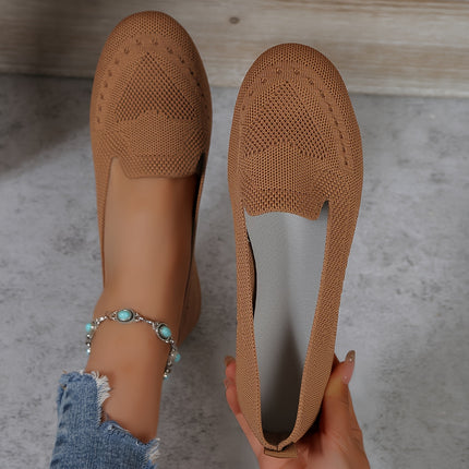 Women's Black Slip-On Flats