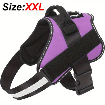Reflective No-Pull Dog Harness with Easy-Grab Handle - Monti Bargains
