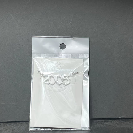 Custom Birth Year Stainless Steel Necklace