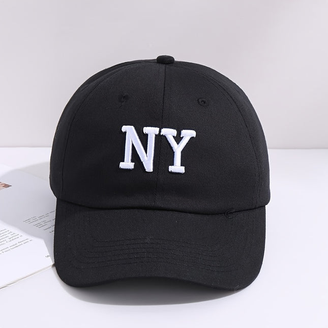 NY Embroidered Baseball Cap