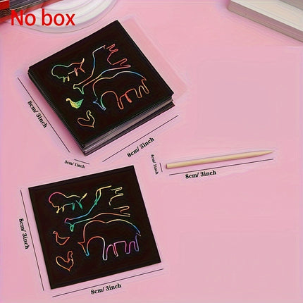 Rainbow Scratch Art Kit – Creative Fun with Hidden Colors