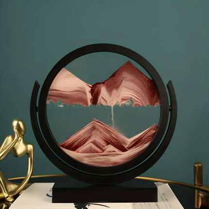 Angel-Themed 3D Glass Sand Art - Mesmerizing Decor Gift