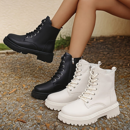 Korean Style Women's Platform Boots