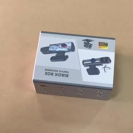 Vavupo 1080P Dual-Camera Dash Cam with Night Vision