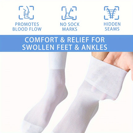 Men's Breathable Cotton Mid-Calf Socks