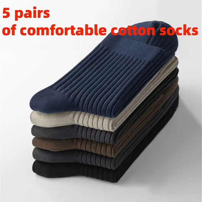 All-Season Cotton Crew Socks