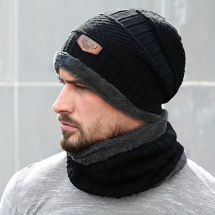 Men’s Warm Hat & Scarf Set
