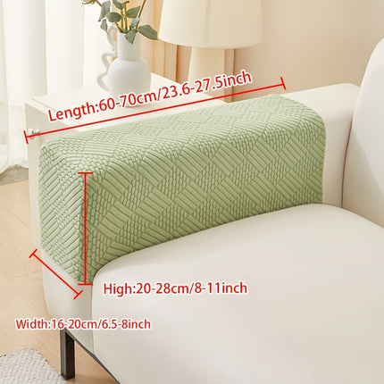 Modern Polar Fleece Sofa Slipcover - Elastic-Fit, Pet-Friendly Protector