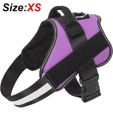Reflective No-Pull Dog Harness with Easy-Grab Handle - Monti Bargains