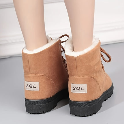 Cozy Plush Lined Snow Boots