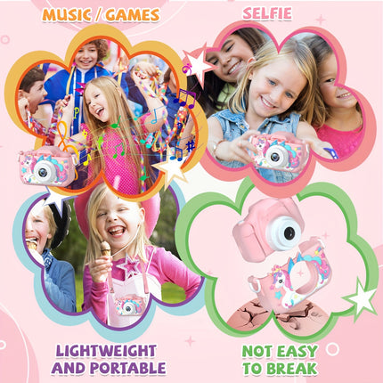 Unicorn Kids HD Camera - Capture Magical Moments - Monti Bargains