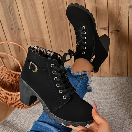 Stylish Side-Zip Ankle Boots