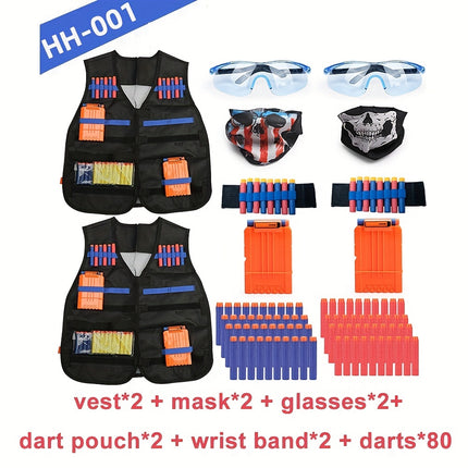 Ultimate Tactical Vest Kit for Nerf - Monti Bargains