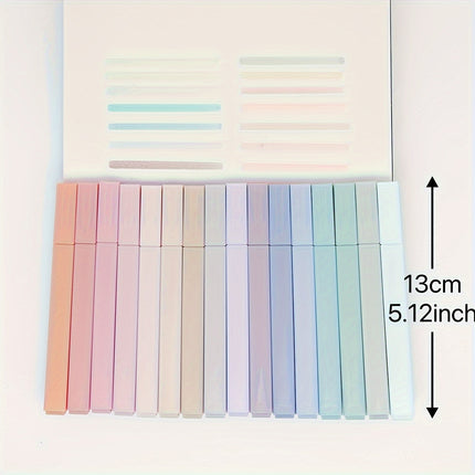 16pcs Pastel Highlighter Set - No Bleed