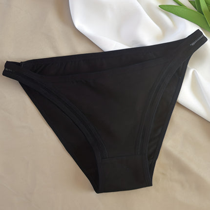 6pcs Simple Solid Briefs