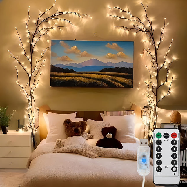 Willow Vine Lights - Enchanting Tree Decor for Any Occasion
